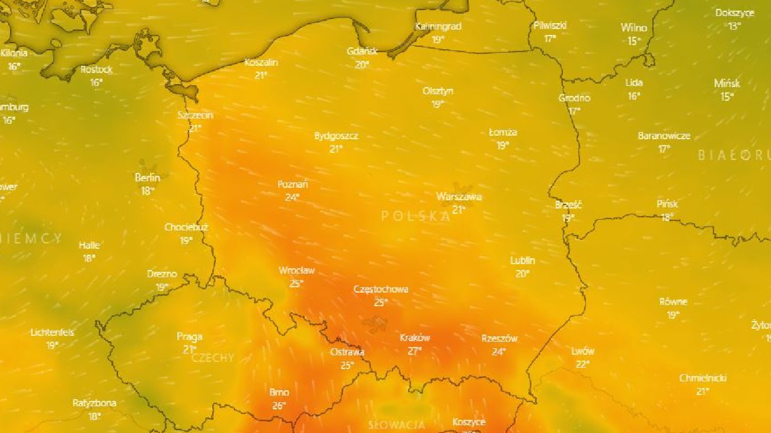Cyklon Peggy nad Polską. IMGW wydało alerty pogodowe