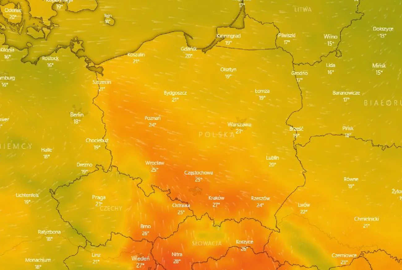 Cyklon Peggy nad Polską. IMGW wydało alerty pogodowe