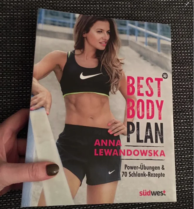 W grudniu na niemieckim rynku pojawiła się książka Anny Lewandowskiej "Best Body Plan".
