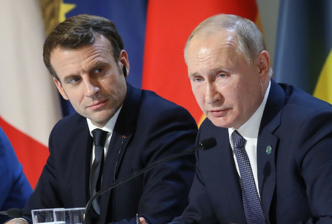 Władimir Putin rozegrał Emmanuela Macrona ws. Ukrainy. Ujawniono nagrania