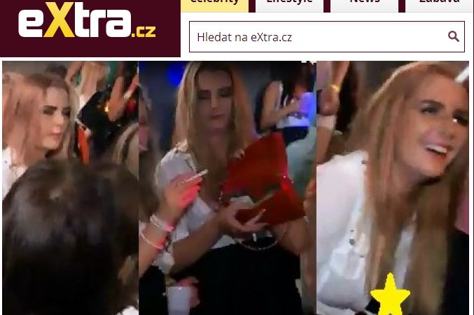 Córka prezydenta Czech Kate Zemanova została przyłapana na imprezie-orgii