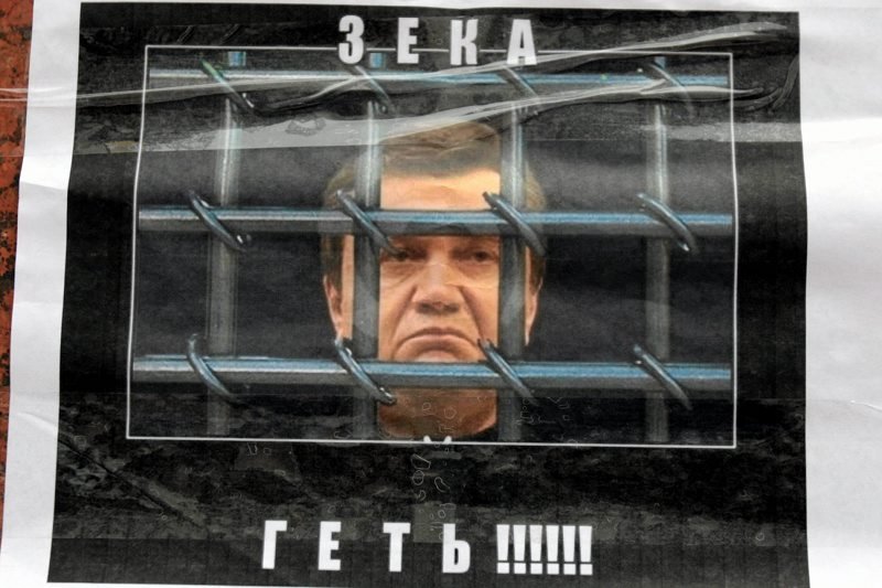 Wiktor Janukowycz - kiedyś siedział w więzieniu, dziś Ukraińcy chcieliby znów wsadzić go za kratki