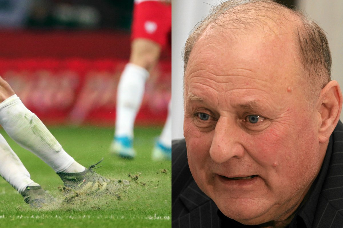 Stan murawy na Stadionie Narodowym zbulwersował słynnego bramkarza reprezentacji Polski Jana Tomaszewskiego.