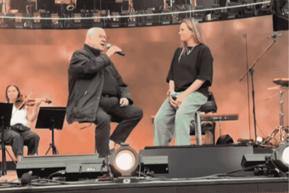 To ostatnie wideo ze Stanisławem Soyką. Nagrano filmik z jego próby przed koncertem w Sopocie