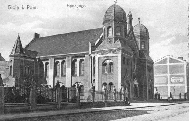 Synagoga w Słupsku, dziś już nieistniejąca