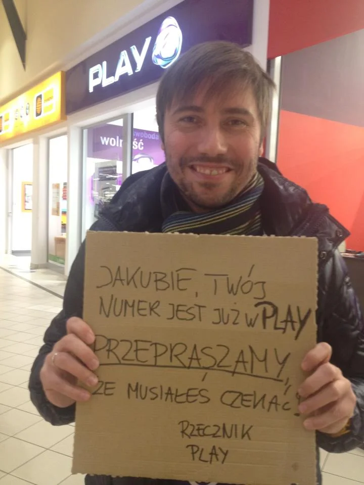 Facebook.com / Marcin Gruszka Rzecznik Prasowy Play