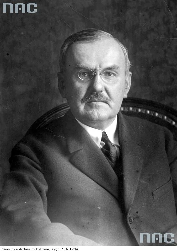 Premier Władysław Grabski, człowiek, który powołał do życia Bank Polski SA.