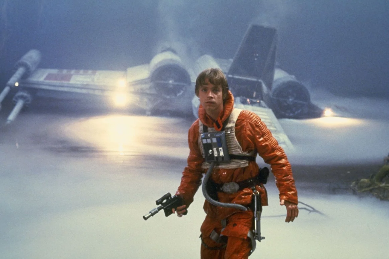 Mark Hamill w filmie "Gwiezdne wojny: część V – Imperium kontratakuje"