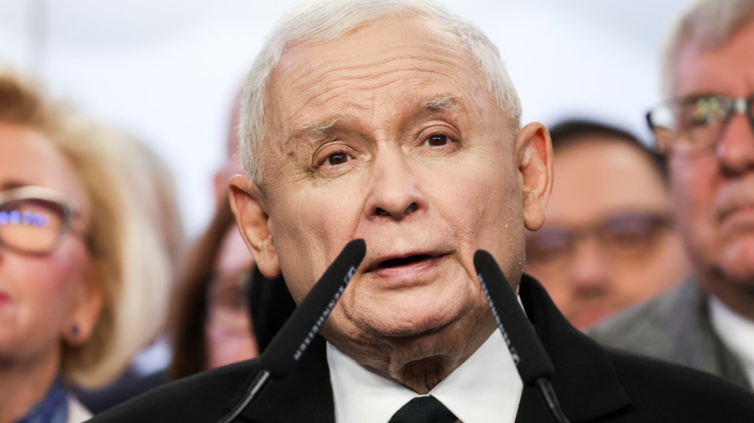 Prezes PiS Jarosław Kaczyński.