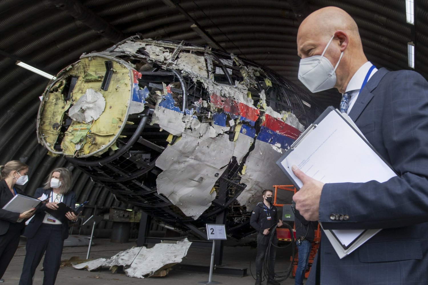 MH-17: zrekonstruowany wrak samolotu Malaysia Airlines