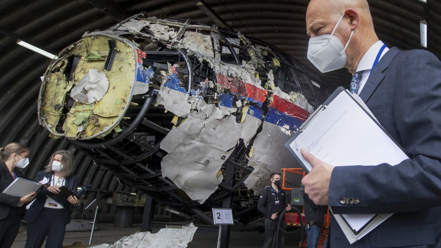MH-17: zrekonstruowany wrak samolotu Malaysia Airlines