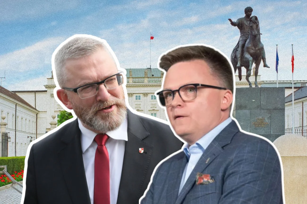 Sondaż przed drugą turą. Tak zagłosują wyborcy Brauna i Hołowni.