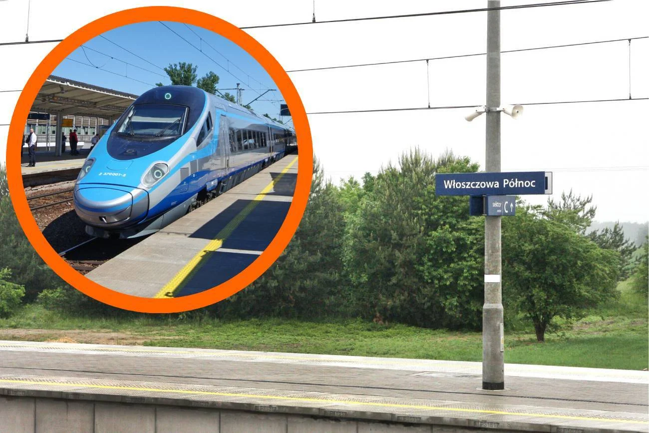 Nowy rozkład jazdy PKP. Pendolino nie zatrzyma się już we Włoszczowej.