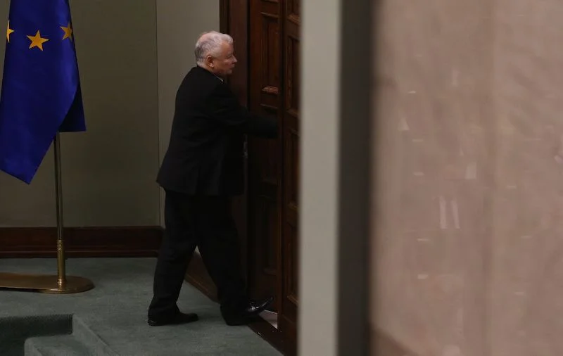 Prezes PiS Jarosław Kaczyński