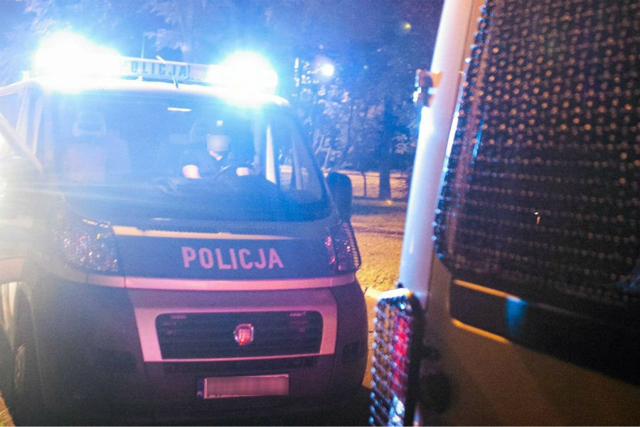 Do ataku nożownika doszło w nocy w Cerekwicy Nowej koło Poznania.