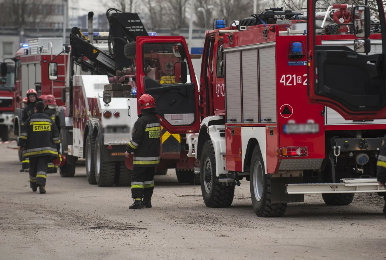 Kołobrzeg. Nad ranem doszło do eksplozji gazu. Trwa akcja strażaków.