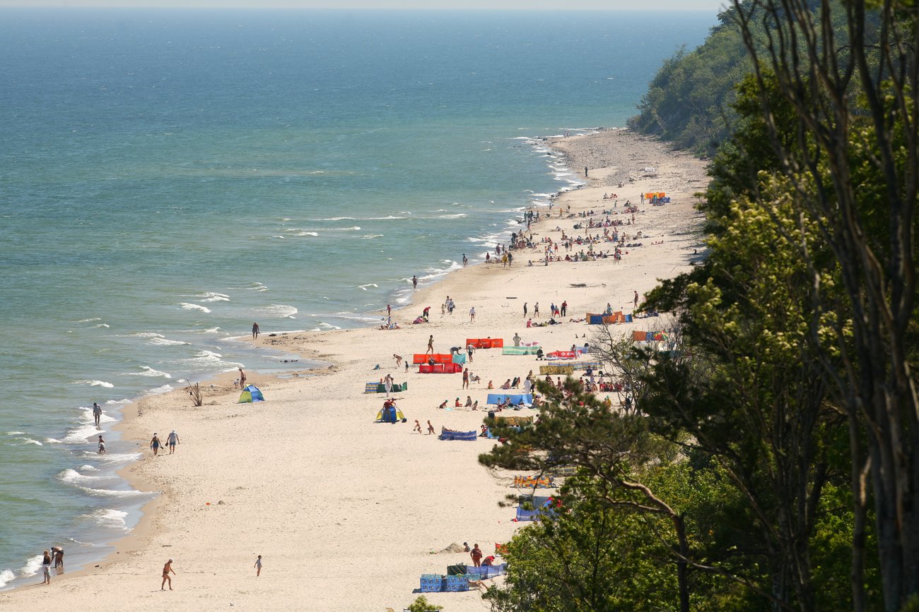 W Rozewiu wyłowiono z morza ciało młodego mężczyzny.