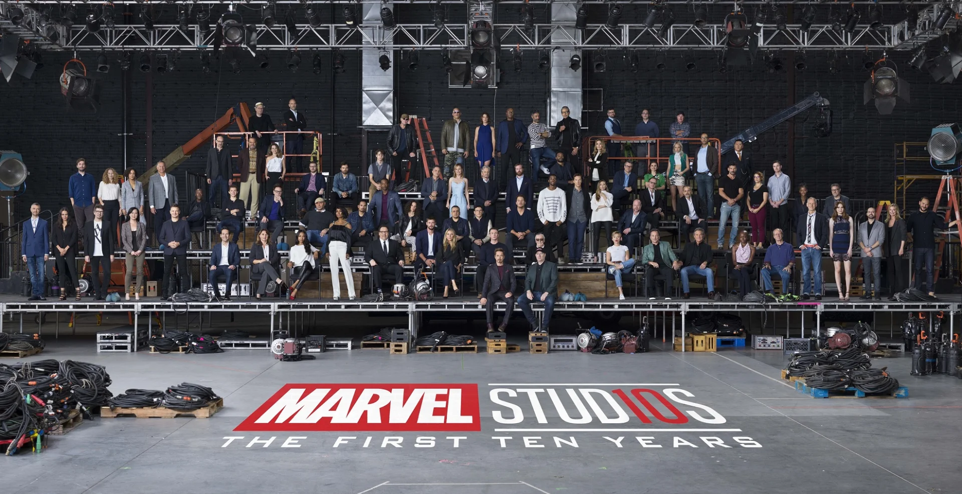 Wszyscy aktorzy wcielający się w superbohaterów Marvela na jednym zdjęciu