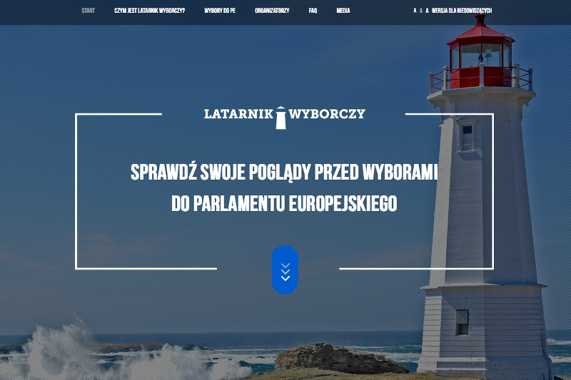 Fundacja Centrum Edukacji Obywatelskiej tworzy latarnika wyborczego od 2005 roku.