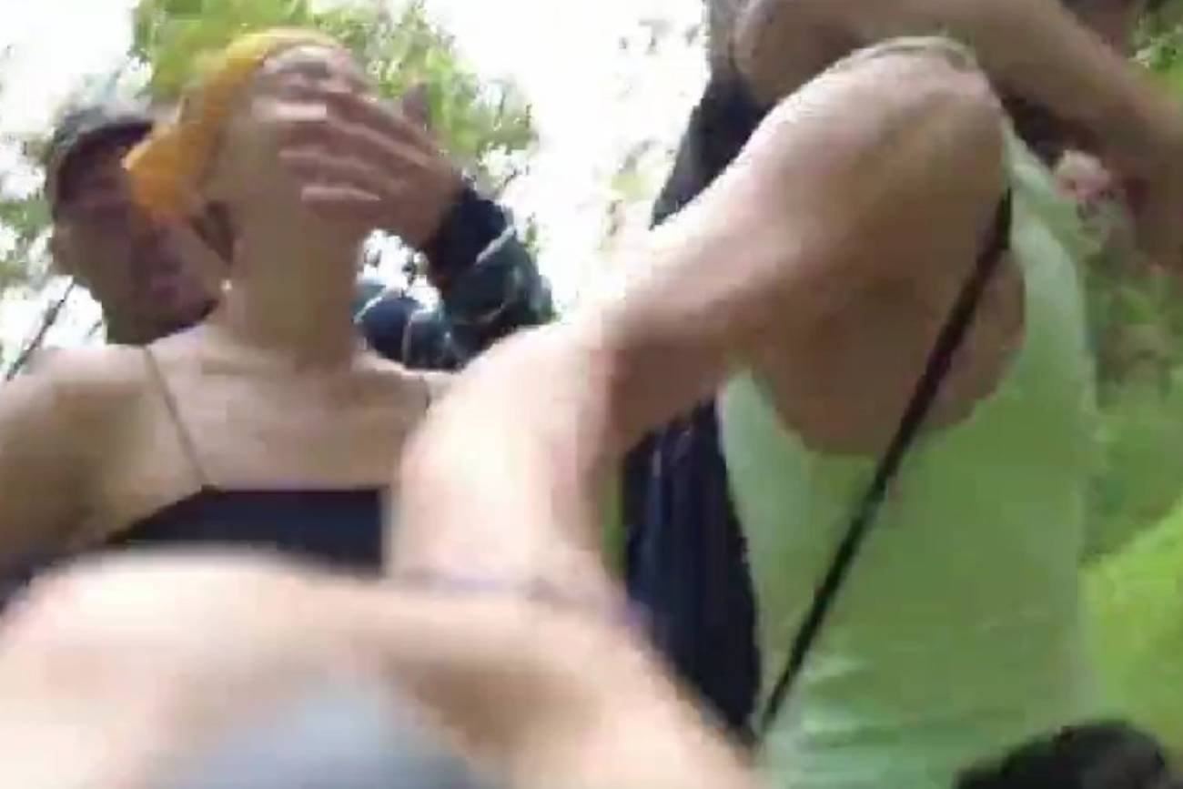 Napad z nożem na polskich turystów. Wszystko nagrali