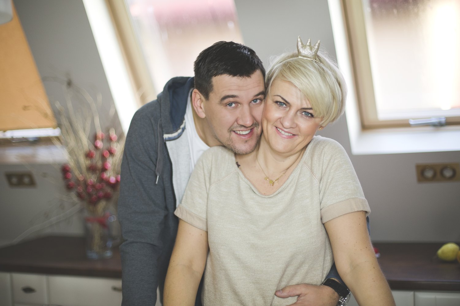 Mama Dawczyni, Agnieszka Klecha z mężem