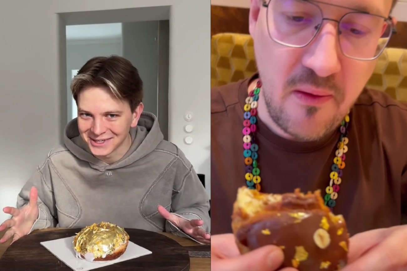 Oni zjedli pączka ze złotem. Jak mi smakował?