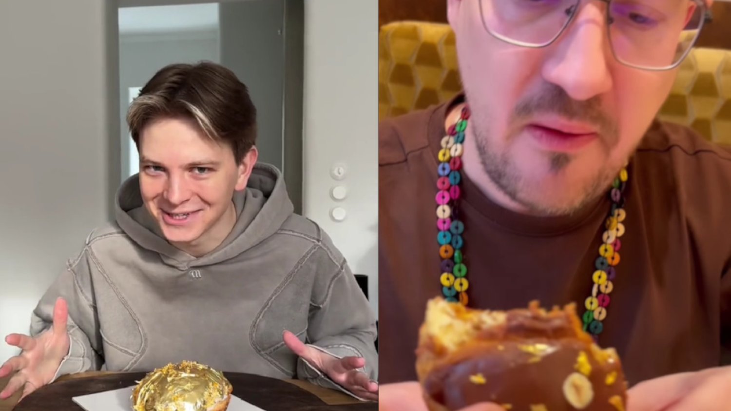 Oni zjedli pączka ze złotem. Jak mi smakował?