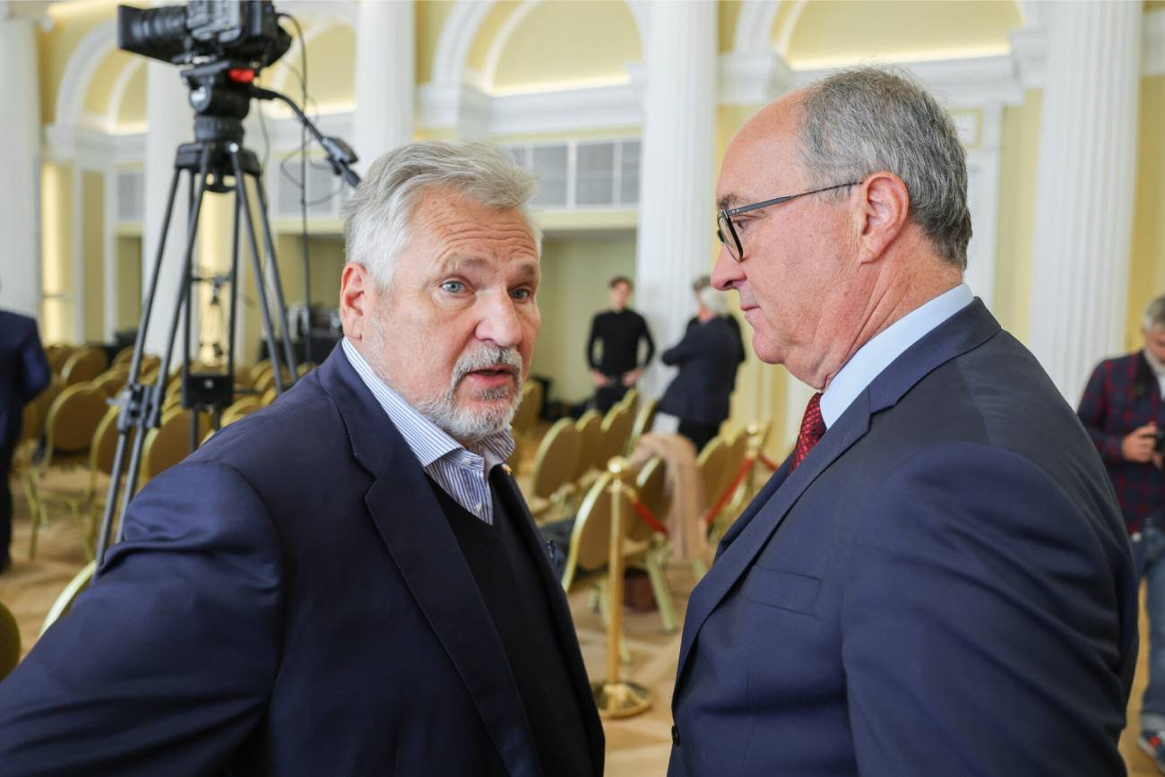 Aleksander Kwaśniewski i Włodzimierz Czarzasty
