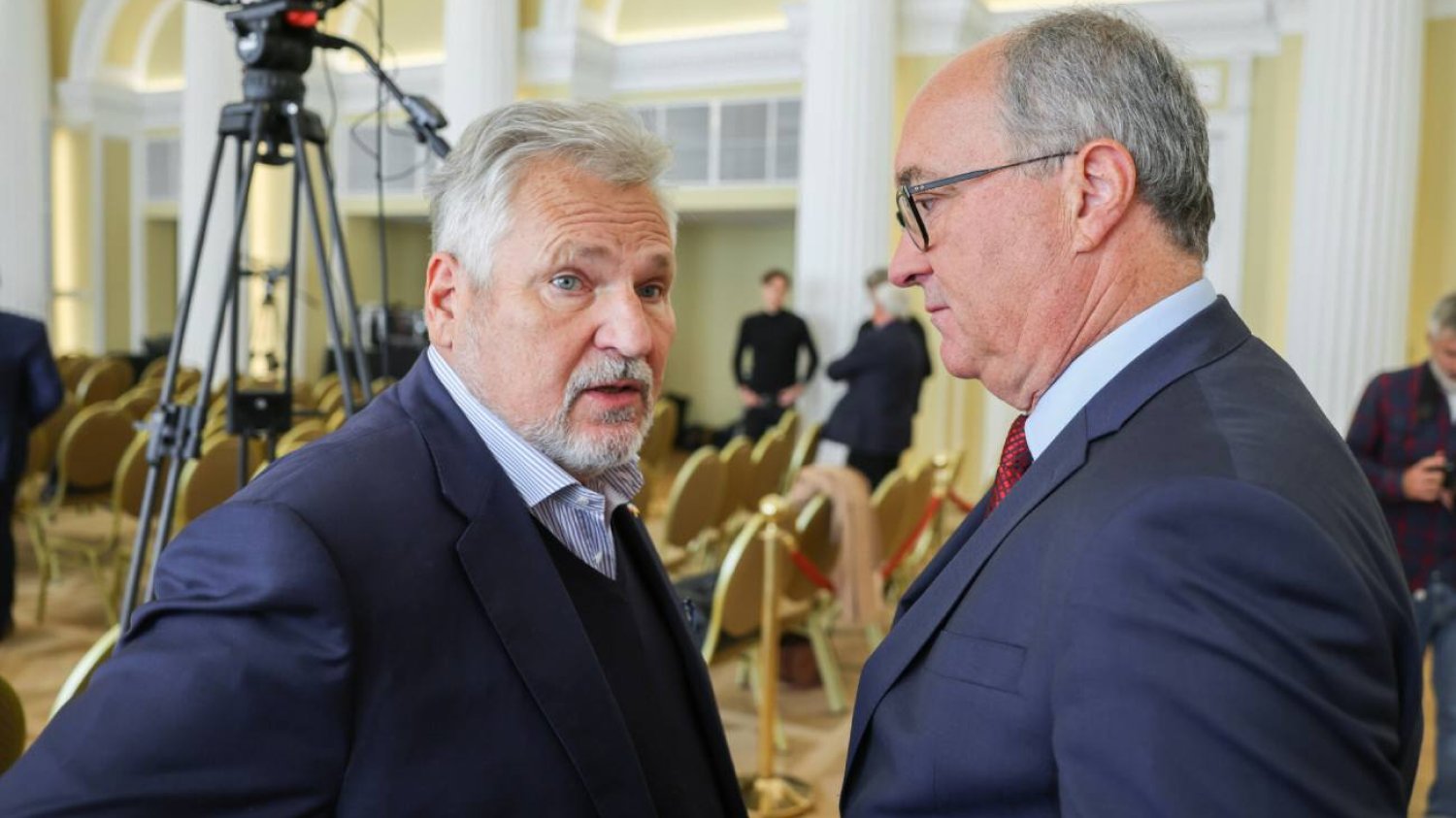 Aleksander Kwaśniewski i Włodzimierz Czarzasty