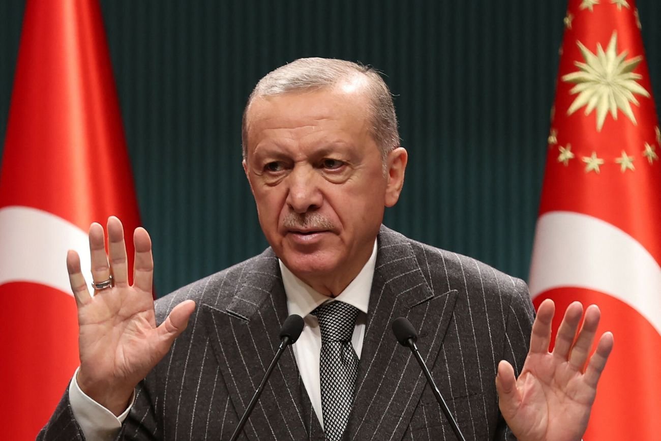 Prezydent Turcji Recep Tayyip Erdogan.