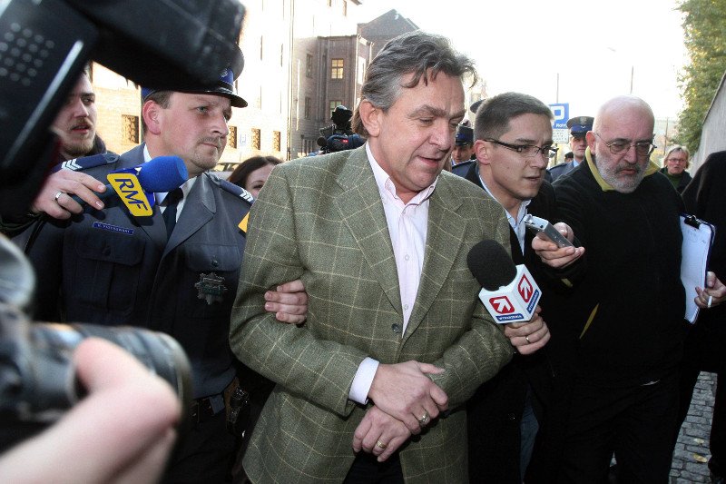 Janusz Wójcik został skazany za korupcję.