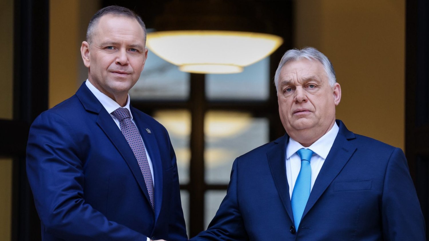 Nawrocki już po spotkaniu z Orbanem. Nawrocki, Orban