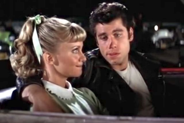 Scena z filmu "Grease"
