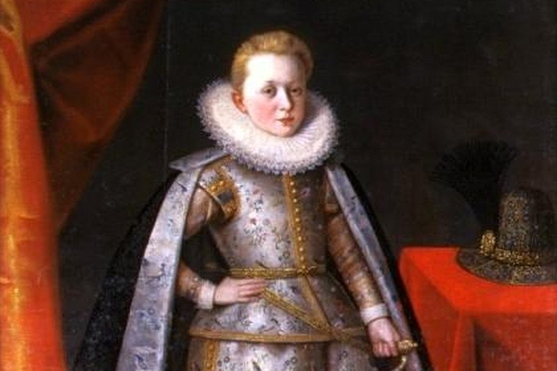 Portret królewicza Władysława 1605 r., nieznany polski malarz.