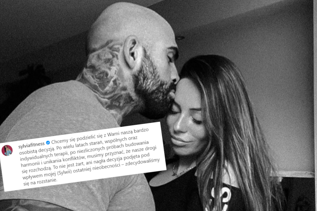 Sylwia i Akop Szostakowie rozstają się. "Nasze drogi się rozchodzą".
