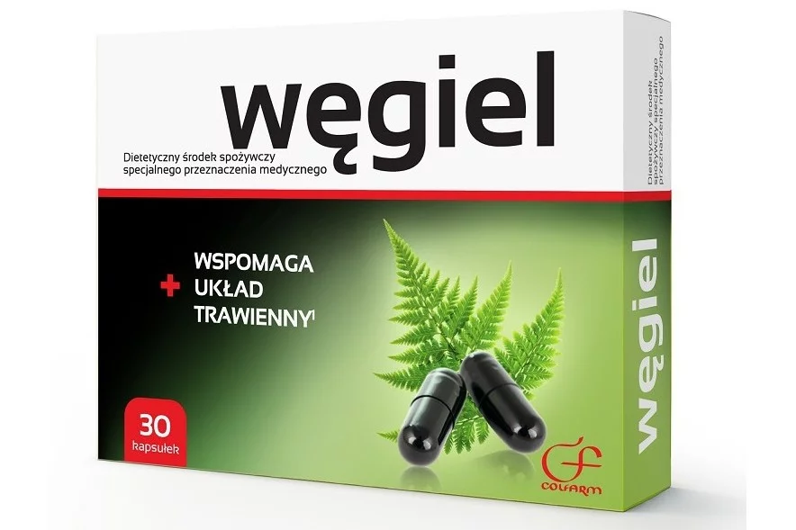 Użyłam węgla w kapsułkach (jest wygodniejszy), kosztuje ok. 10 zł.