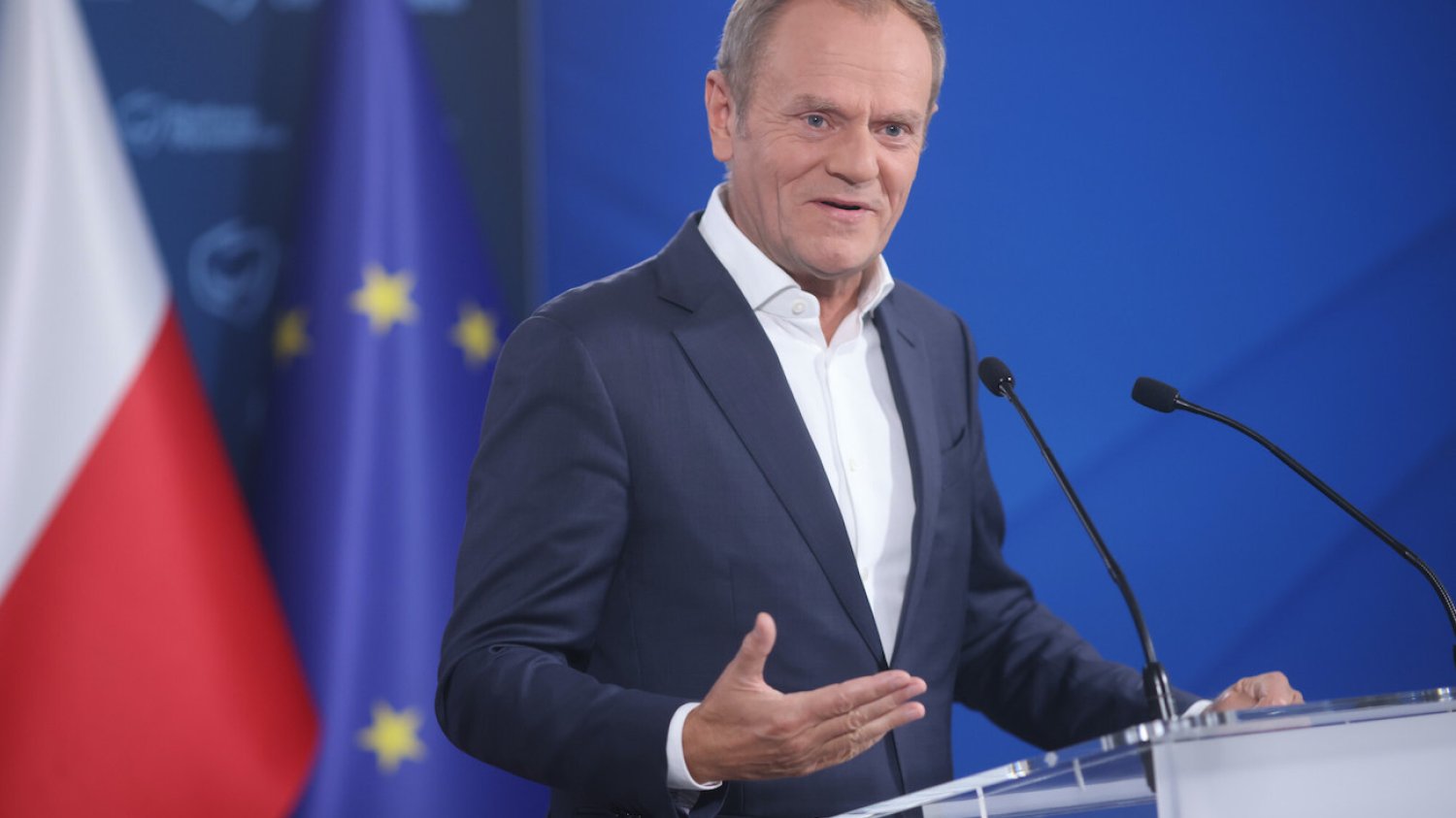 Donald Tusk, przewodniczący PO. Donald Tusk, przewodniczący PO.