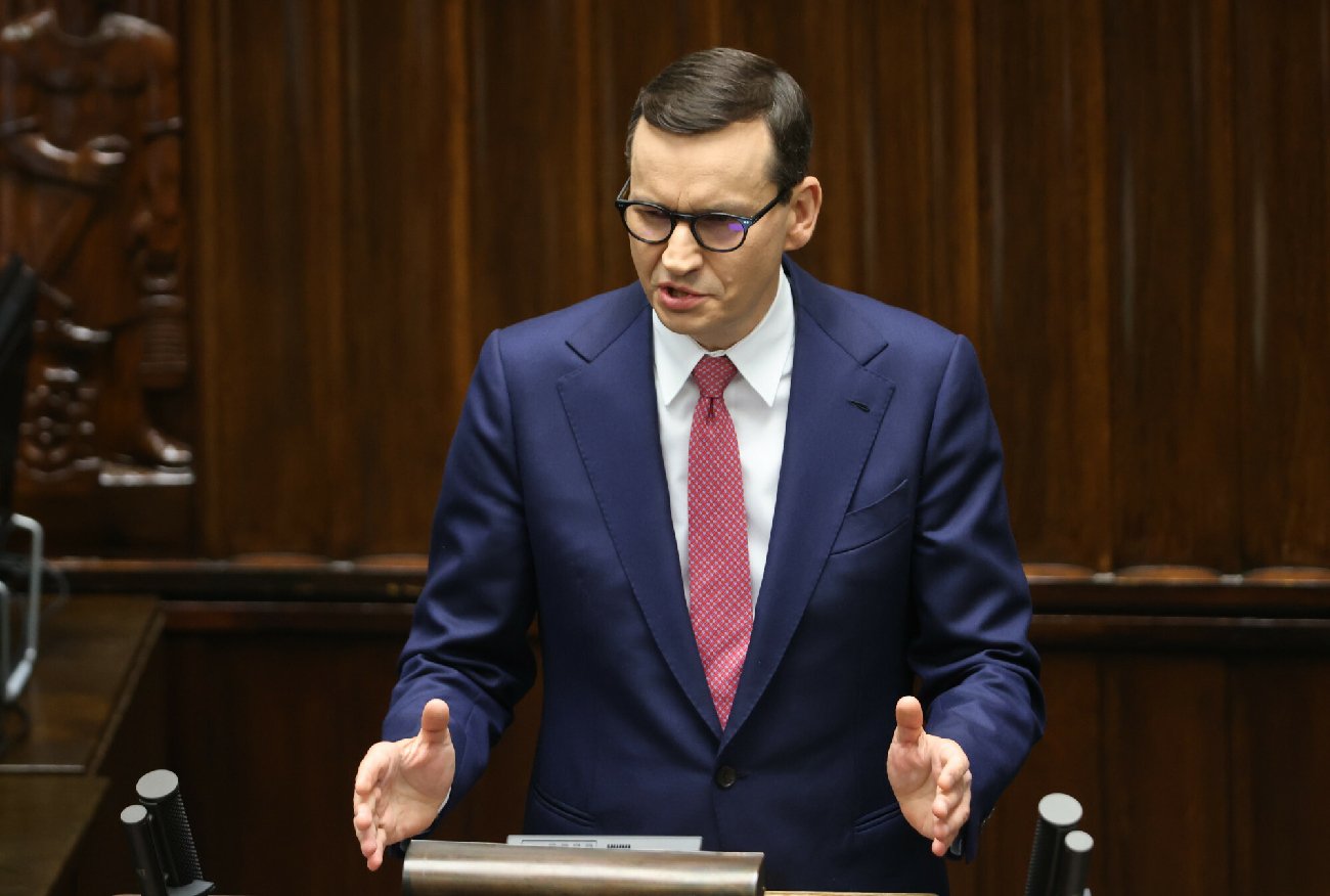 Sejm. Mateusz Morawiecki tłumaczy, dlaczego nie korzysta z pomocy Frontexu.