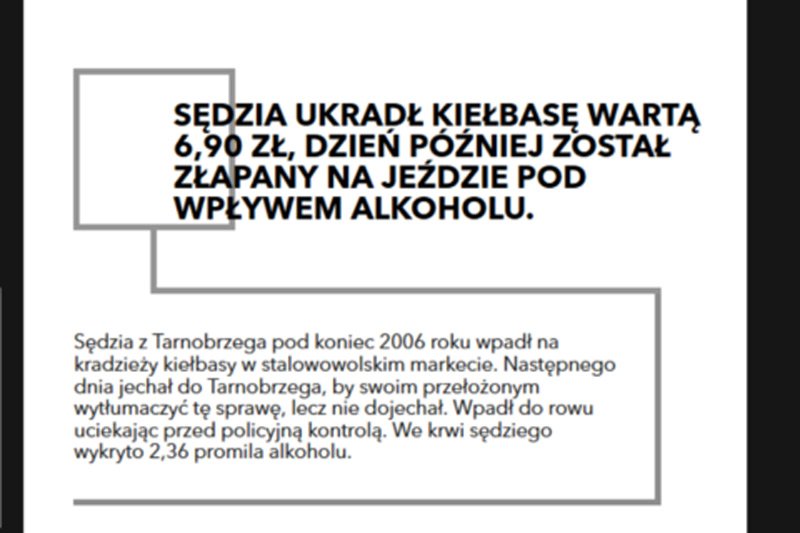 Na stronie SprawiedliweSady.pl zamieszczono historię człowieka, który nie żyje od dwóch lat, a togę sędziowską zrzucił 11 lat temu. Nie pozostał też bezkarny za swoje czyny, bo został skazany przed sądem.