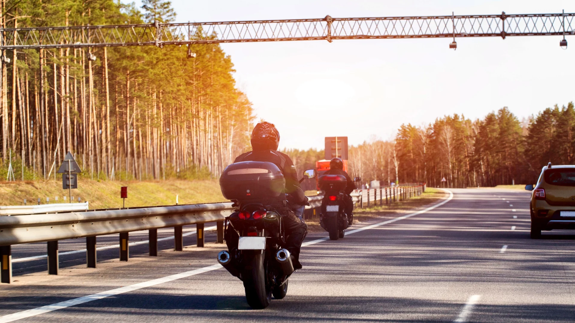 Motocykliści, fotoradar