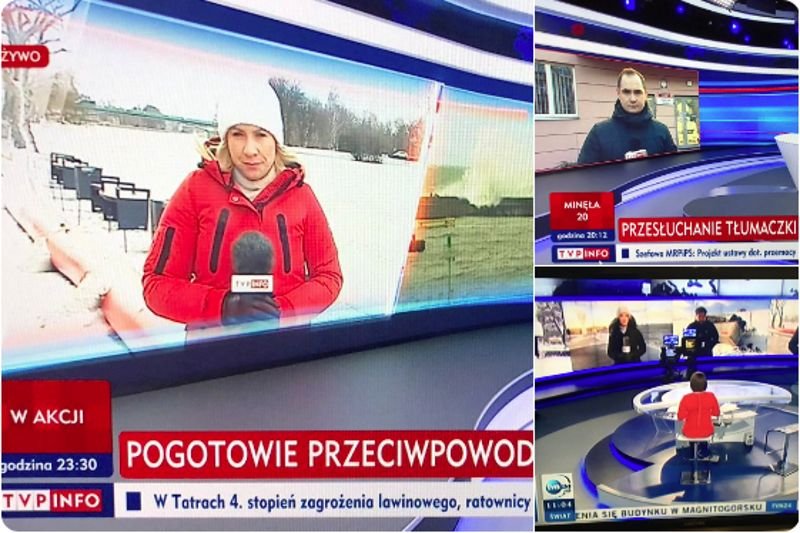 Dyrektor Telewizyjnej Agencji Informacyjnej uważa, że TVN kopiuje wygląd swojego studia z TVP Info.