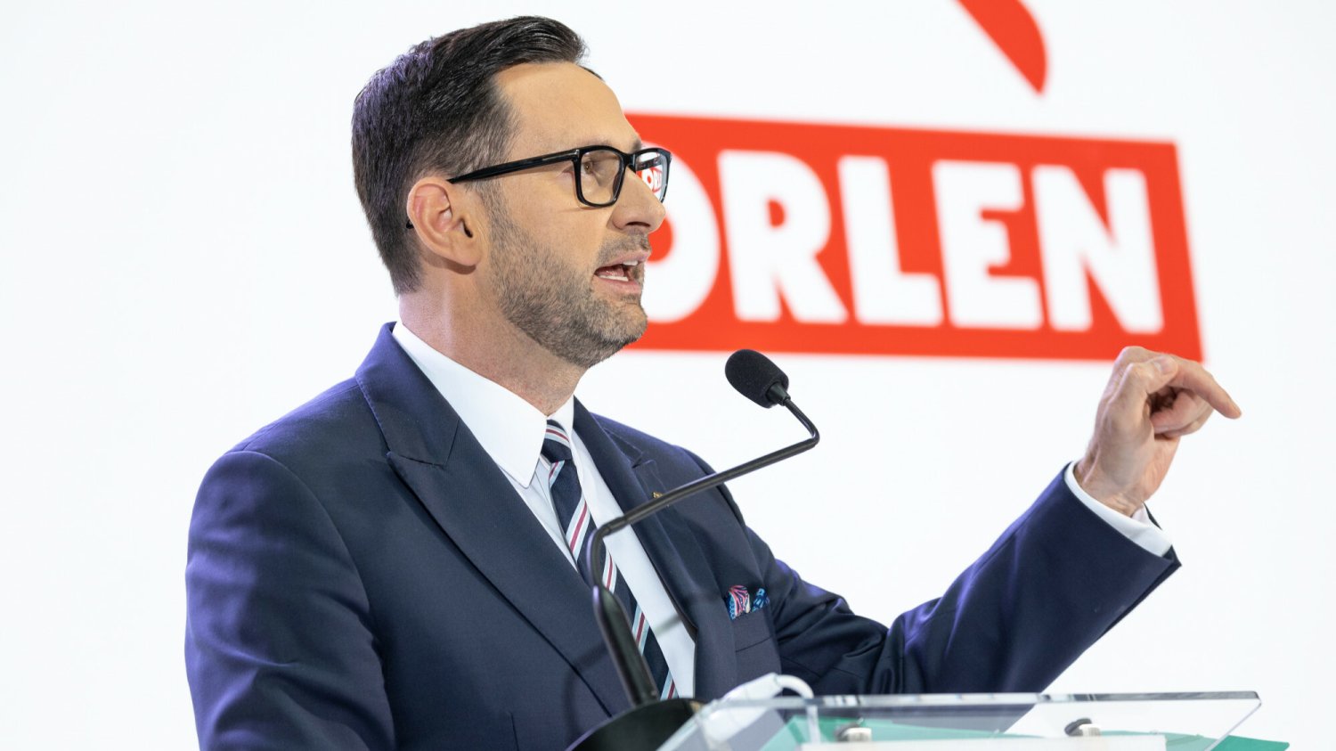 Prezes Orlenu Daniel Obajtek przemawiał w kościele.
