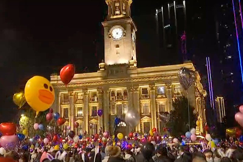 Tak w Wuhan witano nowy, 2021 rok.