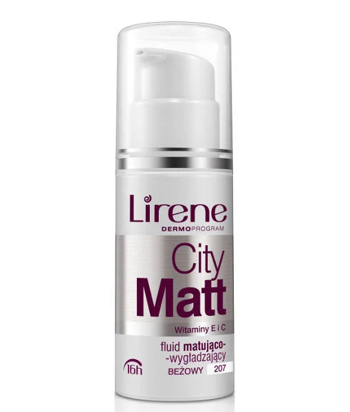 Fluid matująco -wygładzający Lirene City Matt