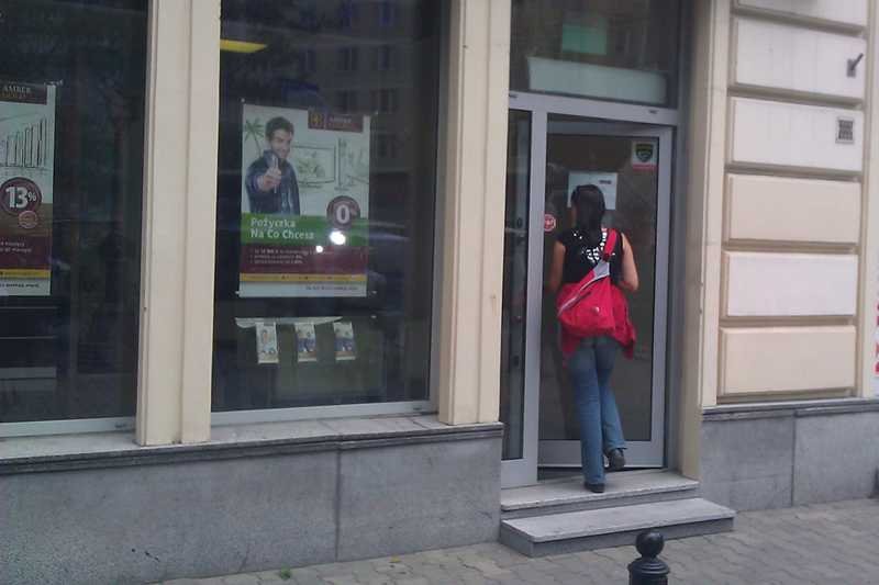 Amber Gold przy ul. Brackiej w Warszawie