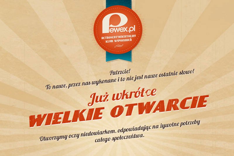 Pewex wraca do Polski. Tyle, że w internecie.