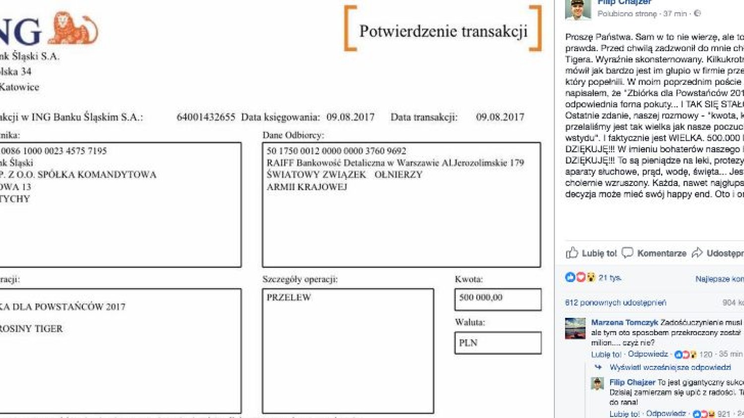 Marka Tiger przeprasza za kontrowersyjną reklamę, którą opublikowała w 73. rocznicę Powstania Warszawskiego.