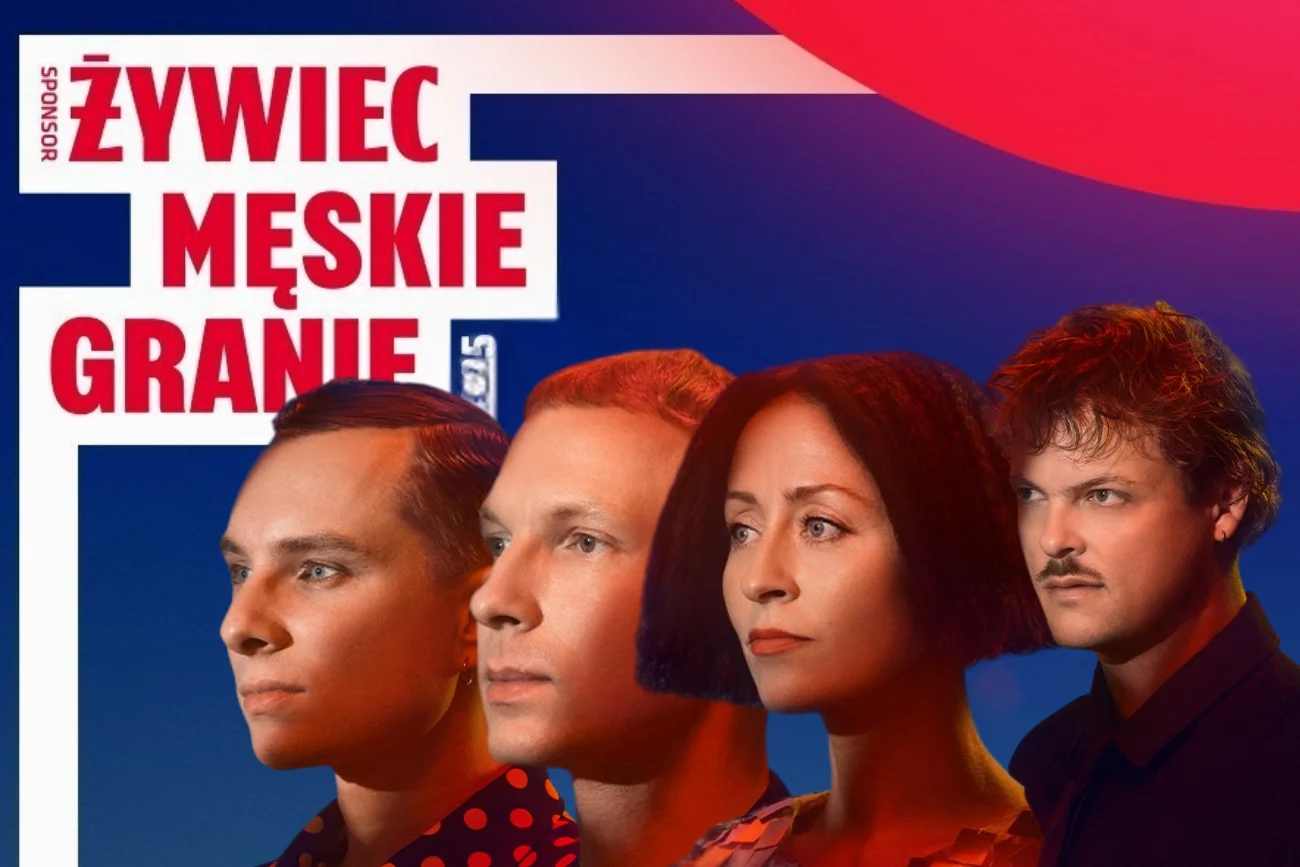 Natalia Przybysz Ralph Kaminski, Igor Herbut i Błażej Król w piosence na Męskie Granie 2025.
