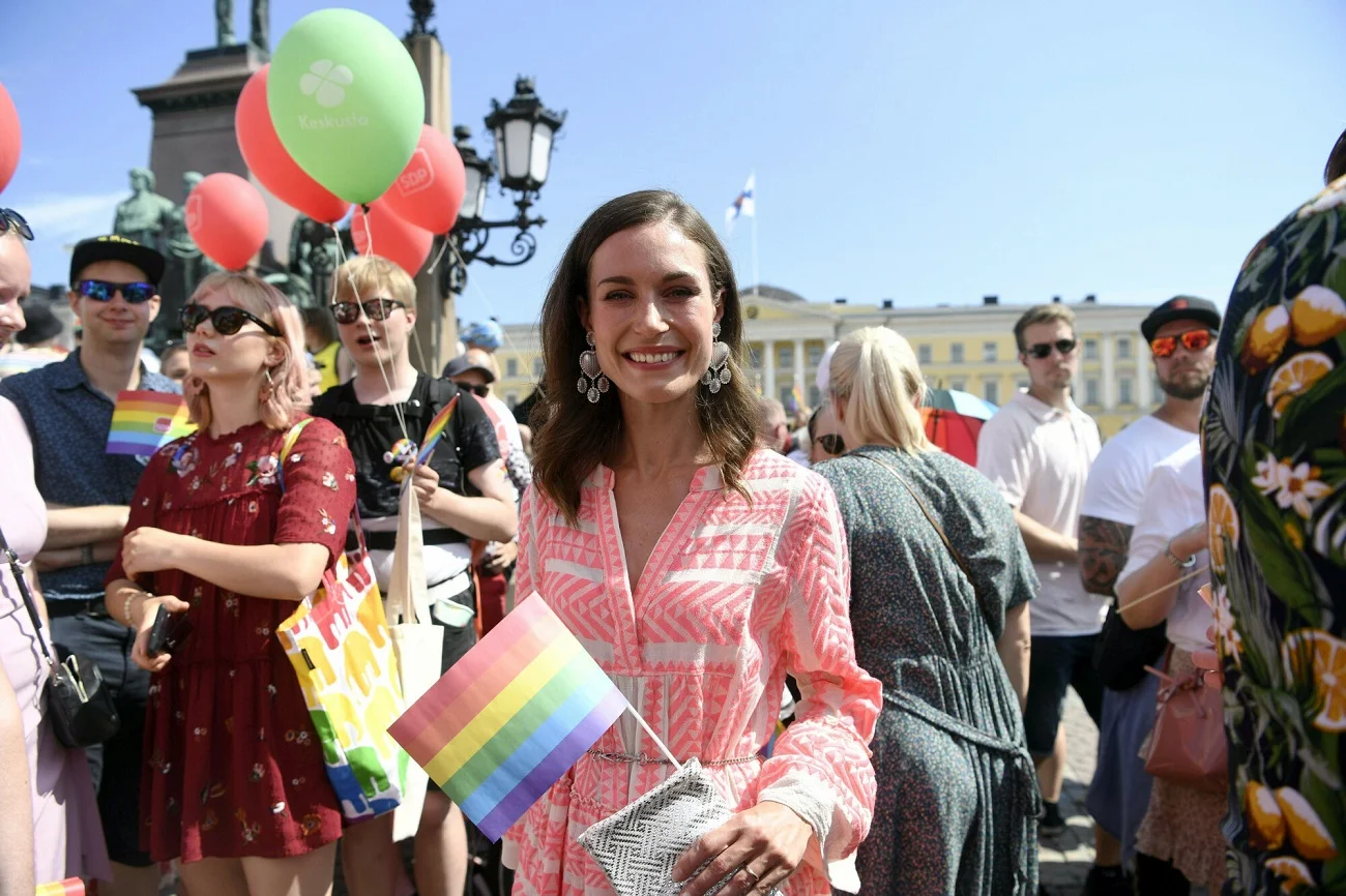 Sanna Marin uczestniczy w marszach równości. Od niej Jarosław Kaczyński mógłby uczyć się tolerancji.