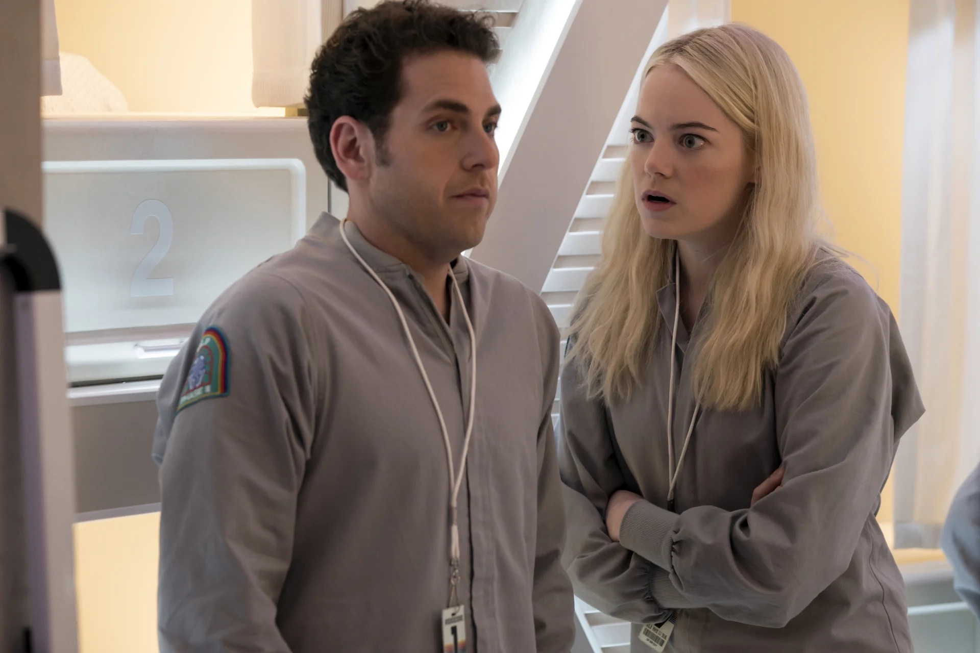 Jonah Hill i Emma Stone to lubiani aktorzy.